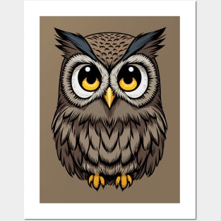 Little Owl: Mini Night Hunter Posters and Art